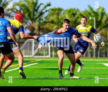 Ft Lauderdale RFC v Pelicans RC, 2-11-2023, fort Lauderdale, USA, photo : Chris Arjoon/Credit Banque D'Images