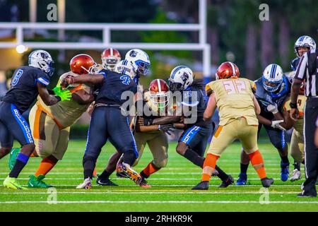 Broward Bulldogs v Browns, 5-27-2023, fort Lauderdale, États-Unis, photo : Chris Arjoon/Credit Banque D'Images