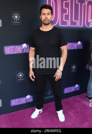 Westwood, États-Unis. 17 août 2023. Matt Medrano arrive à la première Deltopia de Los Angeles au Landmark Theatre le 17 août 2023 à Westwood, CA. © Lisa OConnor/AFF-USA.com crédit : AFF/Alamy Live News Banque D'Images