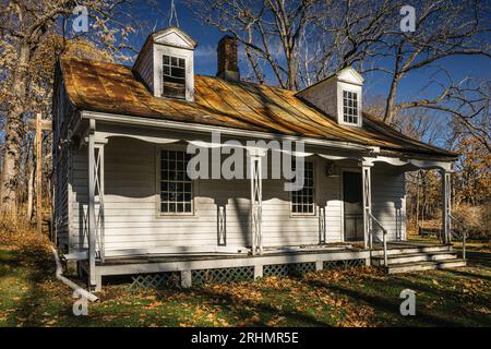 Sylvan Cottage Clermont State Historic Site   Clermont, New York, USA Banque D'Images