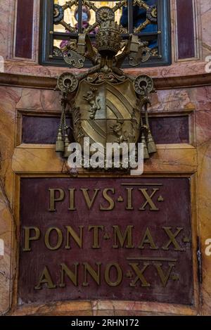 15 octobre 2022 à Rome, Italie : la basilique Saint-Paul hors-les-murs Banque D'Images