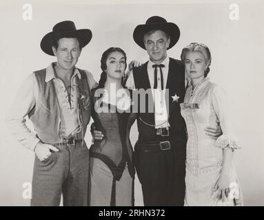 High Noon Gary Cooper Grace Kelly Fred Zinnemann 1952 Publicité Photographie Banque D'Images