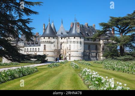 Domaine de Chaumont-sur-Loire, France Banque D'Images