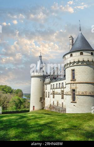 Domaine de Chaumont-sur-Loire, France Banque D'Images