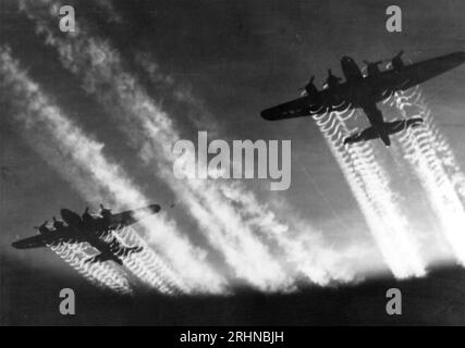 BOEING B-17 FORTERESSES VOLANTES Banque D'Images