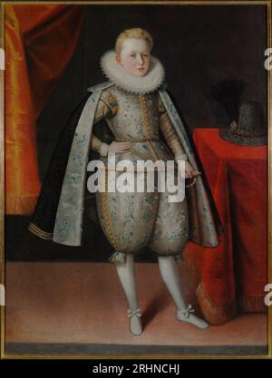 Portrait du prince Wladyslaw Vasa (1595-1648). Musée : Château Royal, Varsovie. Auteur : ANONYME. Banque D'Images