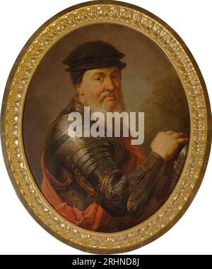 Portrait de Hetman Jan Amor Tarnowski (1488-1561). Musée : Château Royal, Varsovie. Auteur : MARCELLO BACCIARELLI. Banque D'Images