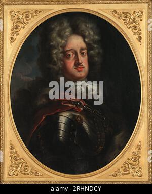 Portrait de Johann Wilhelm II (1658-1716), électeur palatin. Musée : collection privée. Auteur : Jan Frans van Douven. Banque D'Images