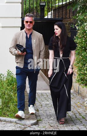 Invités VIP vus à Jackie Sinclair Summer Garden Party, 9 juillet 2023, Londres, Royaume-Uni Banque D'Images