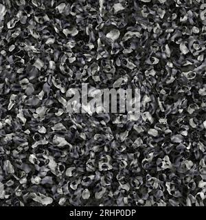 Texture déchirée sans couture abstraite en noir et blanc. Modèle sans couture pour la conception, le web et la publicité. Banque D'Images