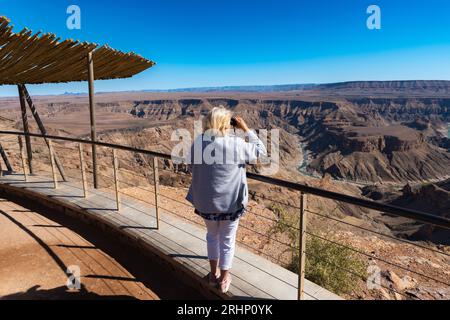 Fish River Canyon Banque D'Images