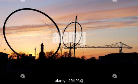 Teesside, Middlesborough, Nord-est de l'Angleterre, Royaume-Uni Banque D'Images