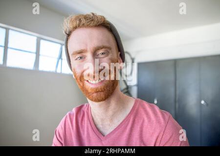 Portrait d'un jeune homme Banque D'Images