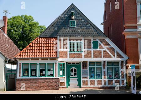 Musée Joachim Ringelnatz, Ritzebüttel, Cuxhaven, Basse-Saxe Banque D'Images