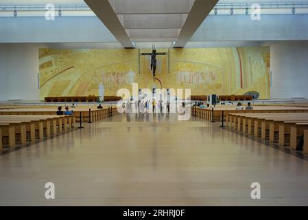 FATIMA LISBONNE 2023/08/18, le Sanctuaire de notre-Dame du Rosaire de Fatima est l'un des sanctuaires mariaux les plus importants. En 1917, les trois petits Banque D'Images