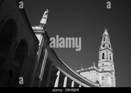 FATIMA LISBONNE 2023/08/18, le Sanctuaire de notre-Dame du Rosaire de Fatima est l'un des sanctuaires mariaux les plus importants. En 1917, les trois petits Banque D'Images