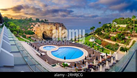 Tivoli Hotel Sunrise Carvoeiro,Algarve,Portugal,Europe Banque D'Images