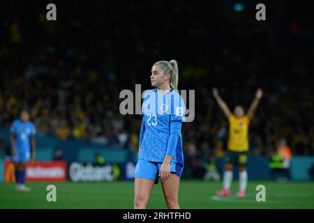 Sydney Stadium, Australie - 2023 16 août : Alessia Russo pour l'Angleterre féminine contre l'Australie féminine dans la Coupe du monde 2023 Banque D'Images