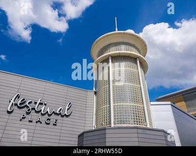 Festival place Shopping Centre, Basingstoke, Hampshire, Angleterre, Royaume-Uni, GO. Banque D'Images