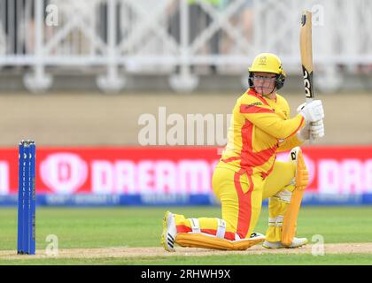 Nottingham, royaume-Uni. 19 août 2023. Photo de gauche à droite Lizelle Lee (Trent Rockets) frappant au 100 at Trent Bridge (Trent Rockets v Birmingham Phoenix). Crédit : photo : Mark Dunn/Alamy Live News (Sports) Banque D'Images