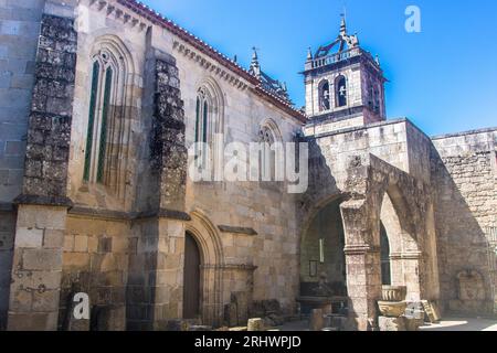 A Braga, Portugal, le 07,17,2023, cour intérieure de la cathédrale Banque D'Images