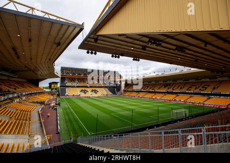 Wolverhampton, Royaume-Uni. 19 août 2023. Vue générale de Molineux avant le match de Premier League à Molineux, Wolverhampton. Le crédit photo devrait être : Gary Oakley/Sportimage crédit : Sportimage Ltd/Alamy Live News Banque D'Images