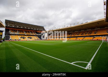 Wolverhampton, Royaume-Uni. 19 août 2023. Vue générale de Molineux avant le match de Premier League à Molineux, Wolverhampton. Le crédit photo devrait être : Gary Oakley/Sportimage crédit : Sportimage Ltd/Alamy Live News Banque D'Images