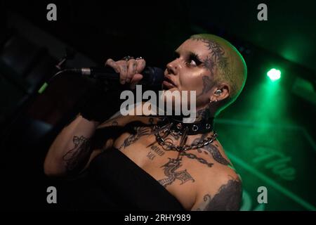 Sheffield, Royaume-Uni le 19 août 2023, Zand se produit au Leadmill de Sheffield en partie avec Music for the Many campagne fondée par Jeremy Corbyn, Credit : Paul Smith / Alamy Live News Banque D'Images