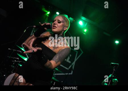 Sheffield, Royaume-Uni le 19 août 2023, Zand se produit au Leadmill de Sheffield en partie avec Music for the Many campagne fondée par Jeremy Corbyn, Credit : Paul Smith / Alamy Live News Banque D'Images