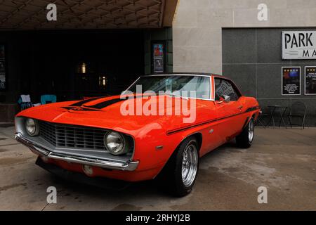 Camaro classique de Chevrolet Banque D'Images