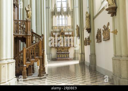 Église néo-gothique de Munich Banque D'Images