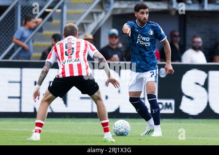 ROTTERDAM, PAYS-BAS - AOÛT 20 : Alireza Jahanbakhsh (Feyenoord Rotterdam) lors du match d'Eredivisie entre Sparta Rotterdam et SC Feyenoord à het Banque D'Images