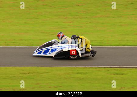 Darlington et District Motor Club à Cadwell Park Banque D'Images