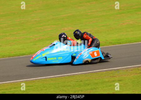 Darlington et District Motor Club à Cadwell Park Banque D'Images