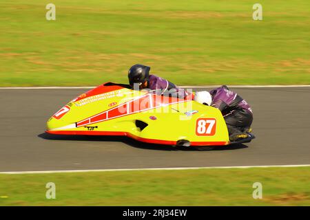 Darlington et District Motor Club à Cadwell Park Banque D'Images