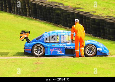 Darlington et District Motor Club à Cadwell Park Banque D'Images