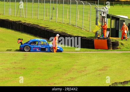 Darlington et District Motor Club à Cadwell Park Banque D'Images