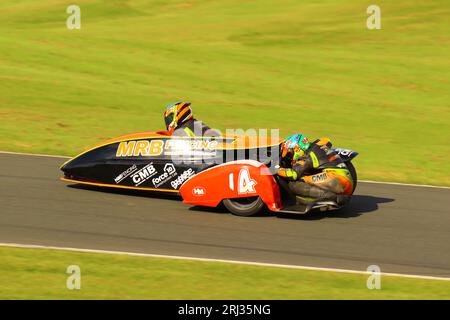 Darlington et District Motor Club à Cadwell Park Banque D'Images