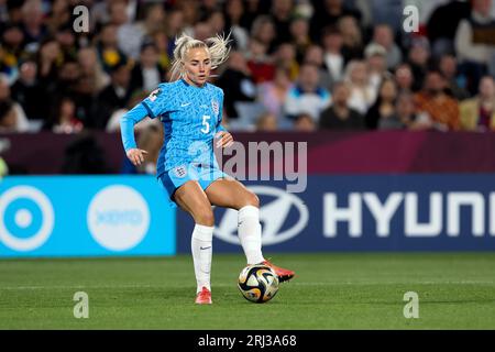 Sydney, Australie, 20 août 2023. Alex Greenwood d'Angleterre passe le ballon lors de la finale de la coupe du monde féminine de football entre le Spian et l'Angleterre au Stadium Australia le 20 août 2023 à Sydney, en Australie. Crédit : Damian Briggs/Speed Media/Alamy Live News Banque D'Images