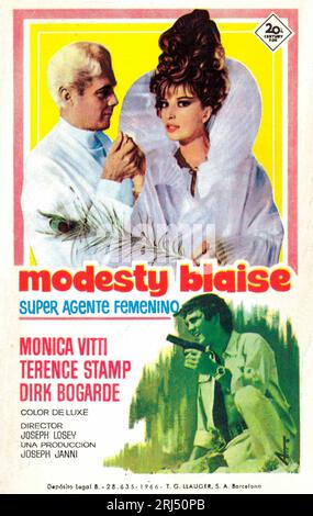 MODESTY BLAISE (1966), réalisé par JOSEPH LOSEY. Crédit : 20TH CENTURY FOX / Album Banque D'Images