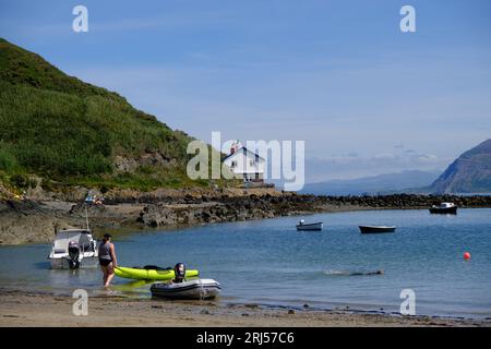 Porthdinllaen Banque D'Images