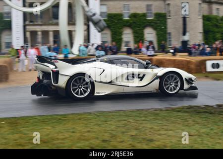 Edward Morris, Patrick Blakeney-Edwards, Ferrari FXX-K, Supercar Run, une occasion de voir, d’entendre et de se rapprocher de la plus prestigieuse du monde Banque D'Images