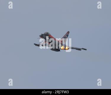 RAF Eurofighter Typhoon Solo Display Team au Royal International Air Tattoo 2023 Banque D'Images