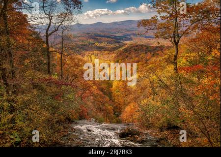 amicalola Falls Banque D'Images