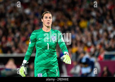 Sydney, Nouvelle-Galles du Sud, Australie, gardien de but Mary Earps (1 Angleterre) finale de la coupe du monde féminine de la FIFA 2023 Espagne contre Angleterre au Stadium Australia (Accor Stadium) 20 août 2023, Sydney, Australie. (Keith McInnes/SPP) crédit : SPP Sport Press photo. /Alamy Live News Banque D'Images