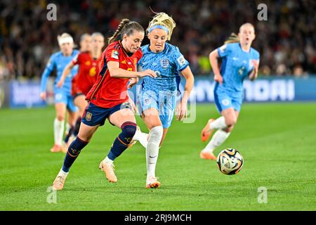 Sydney, Nouvelle-Galles du Sud, Australie, Ona Batlle coupe du monde féminine de la FIFA 2023 finale Espagne - Angleterre au Stadium Australia (Accor Stadium) 20 août 2023, Sydney, Australie. (Keith McInnes/SPP) crédit : SPP Sport Press photo. /Alamy Live News Banque D'Images