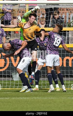 Southport v Boston United 19th August 2023 Big Help Stadium .Southport. Vanarama National League North. Southport 0 Boston United 2 Banque D'Images