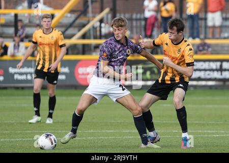 Southport v Boston United 19th August 2023 Big Help Stadium .Southport. Vanarama National League North. Southport 0 Boston United 2 Banque D'Images