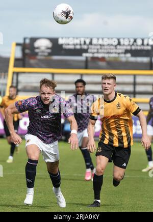 Southport v Boston United 19th August 2023 Big Help Stadium .Southport. Vanarama National League North. Southport 0 Boston United 2 Banque D'Images