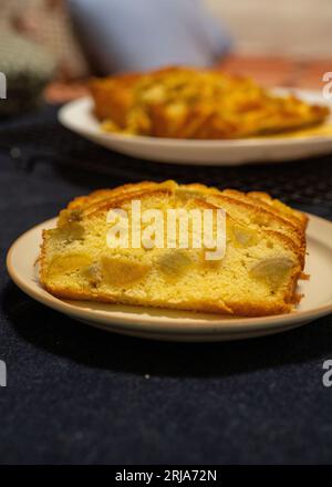 Délicieux gâteau à la patate douce. Banque D'Images